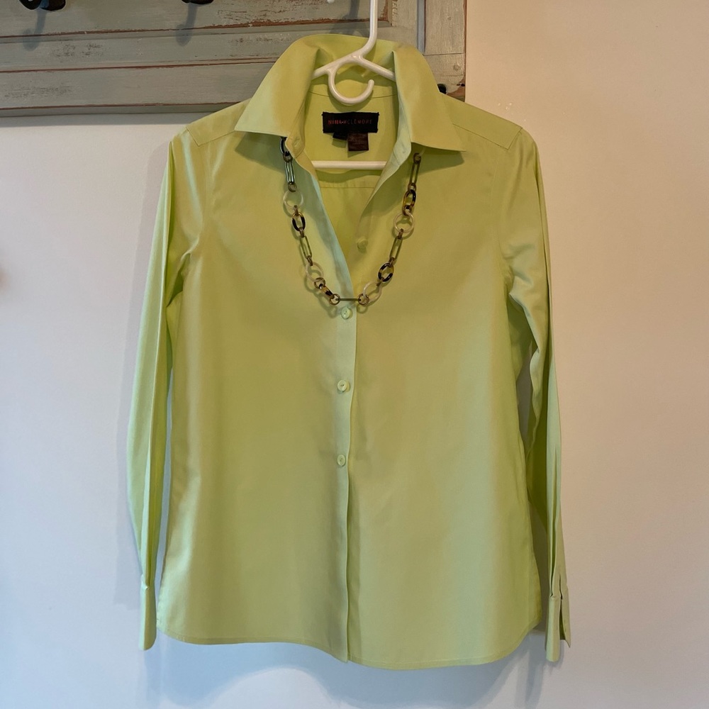 Nina McLemore Classic Shirt, Oversized, Essential for any Wardrobe!